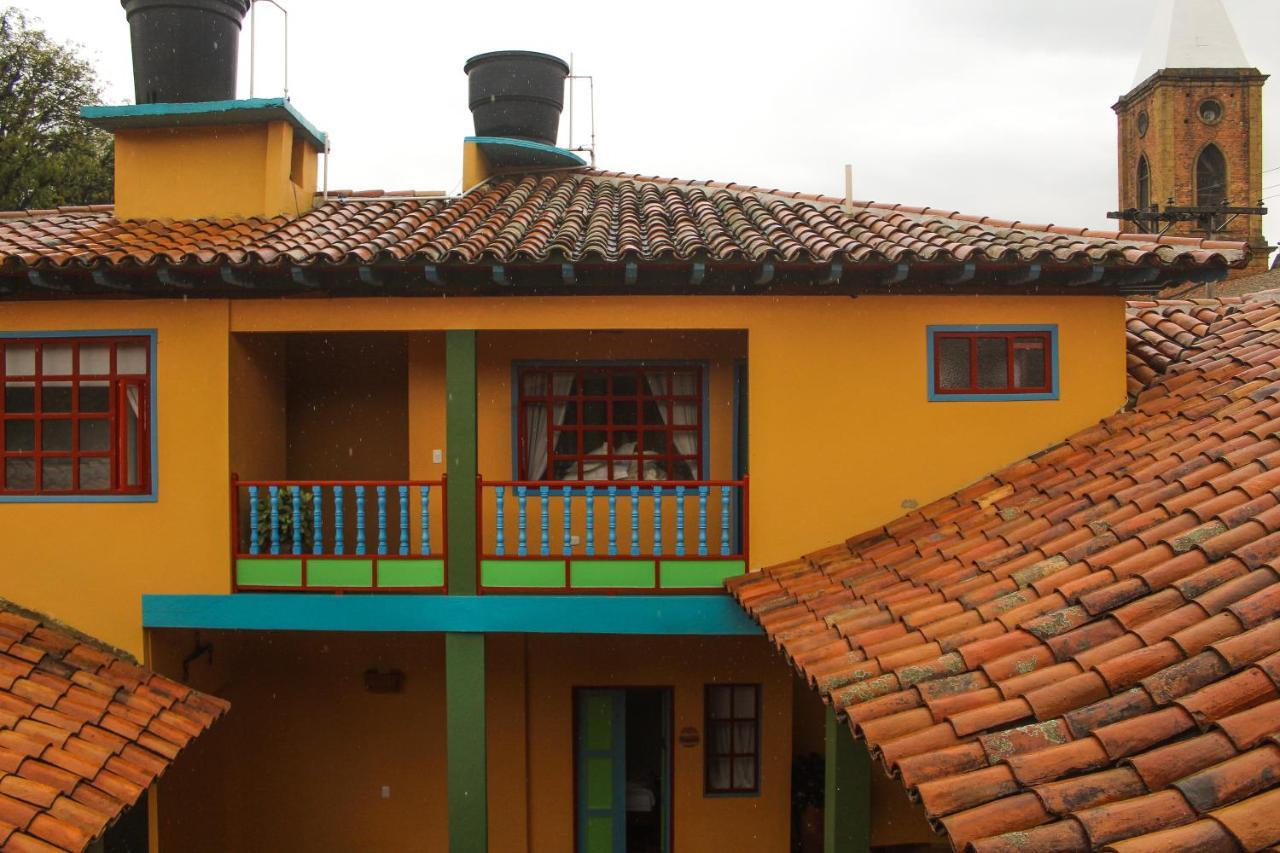 Hotel Casona 1865 Ráquira Exterior foto